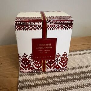 Pottery Barn Fireside Cinnamon Candle